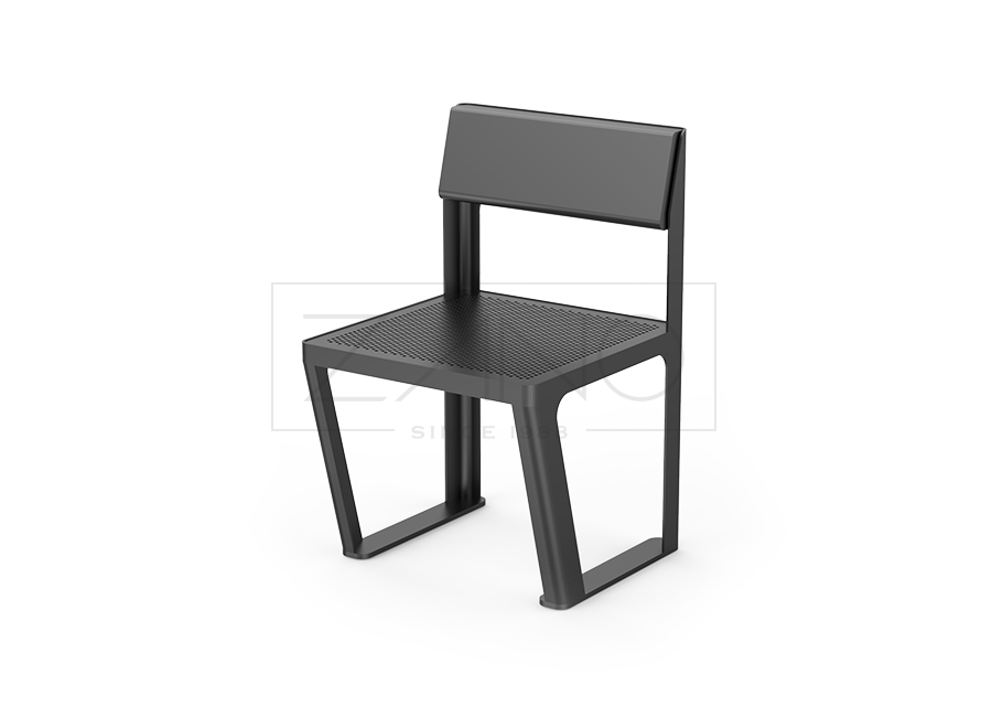 Lenestol Scandik 02.646.P | karbonstål