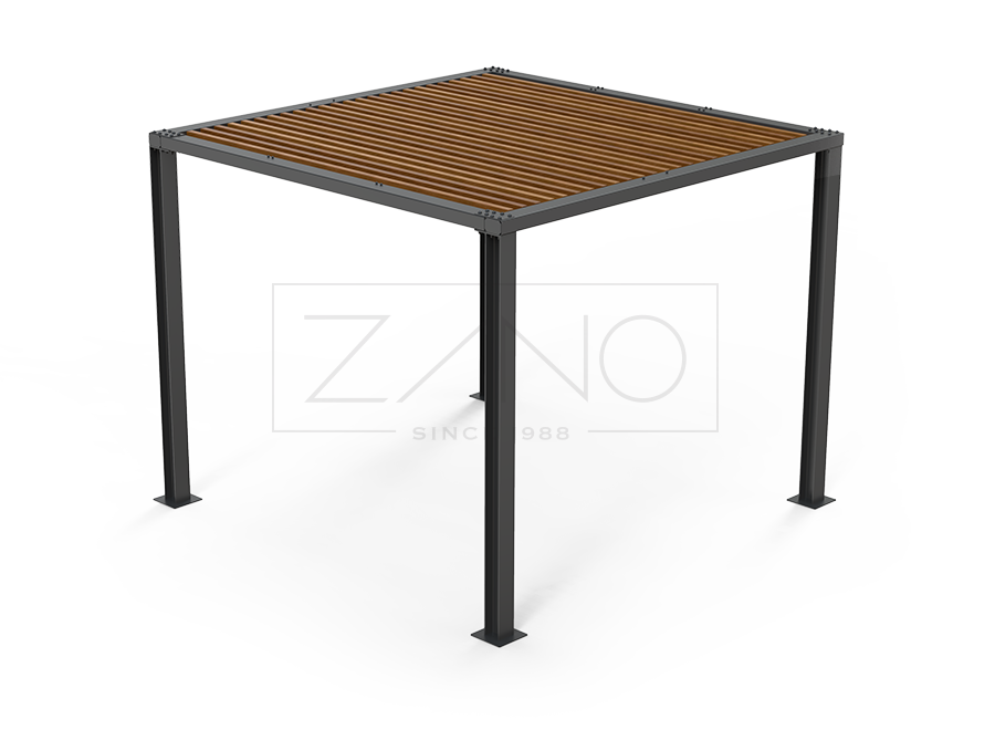 Pergola 3 x 3 m 22.001.1 | karbonstål
