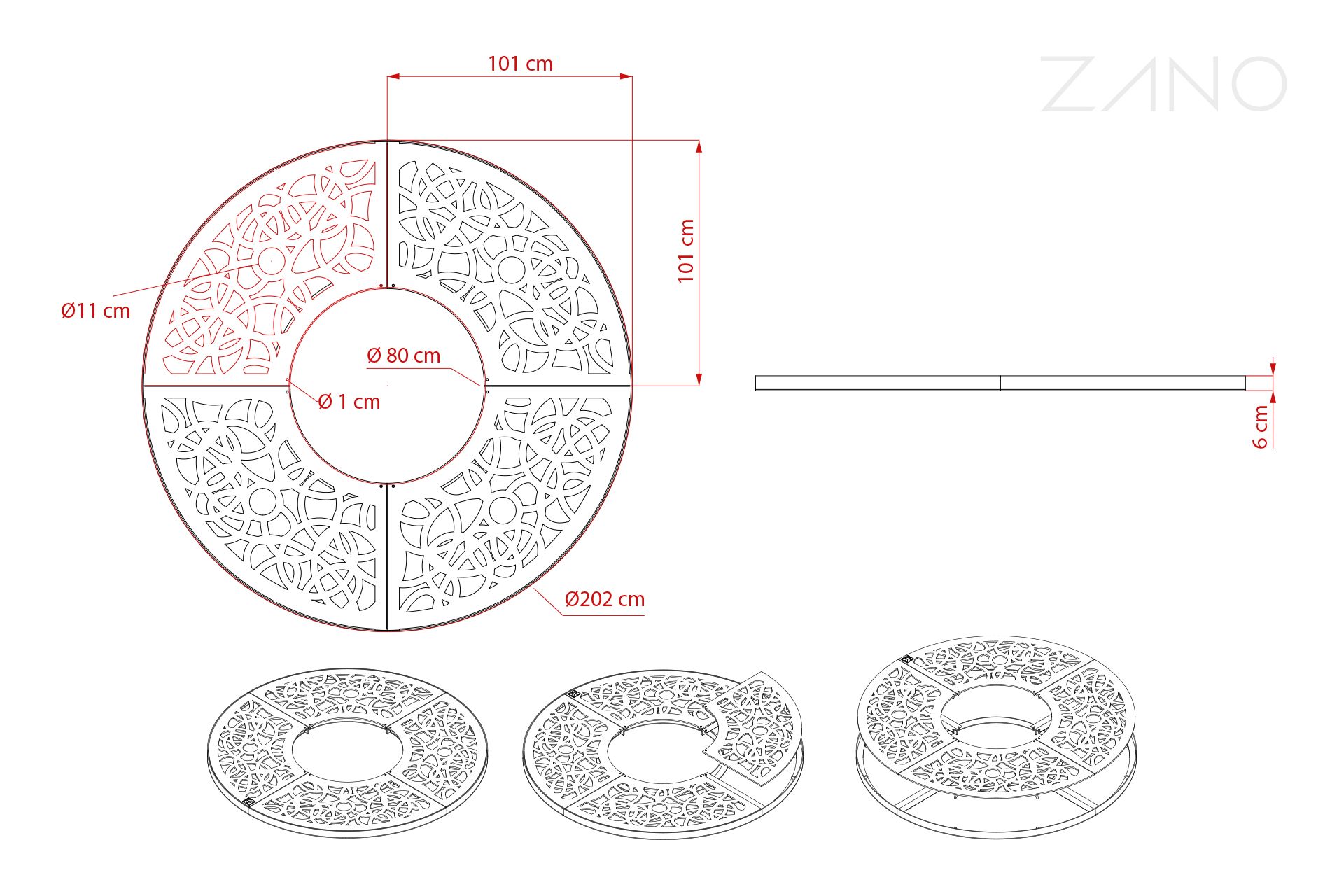 Acero 11.062 dimensjoner Acero 11.062 dimensjoner