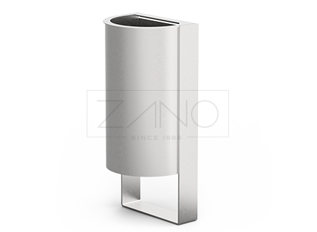 Byavfallsbeholder i rustfritt stål Urban avfallsbeholder | Enkel, robust, billig og holdbar