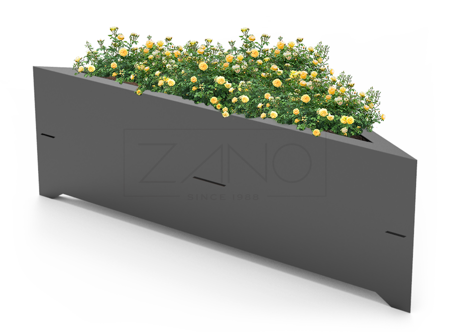 Origami-potte - modulære bymøbler Enkel metallgryte