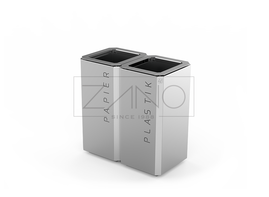 Stilo gjenvinningskurv 15.248 | rustfritt stål Stilo gjenvinningskurv 15.248 | rustfritt stål