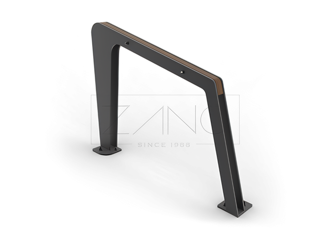 stoja- rowerowy.png Sykkelstativ i mykt metall