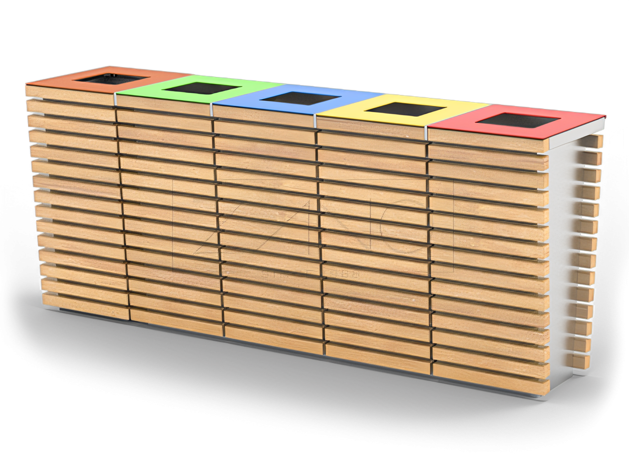 Kommunale avfallsbeholdere for kildesortering