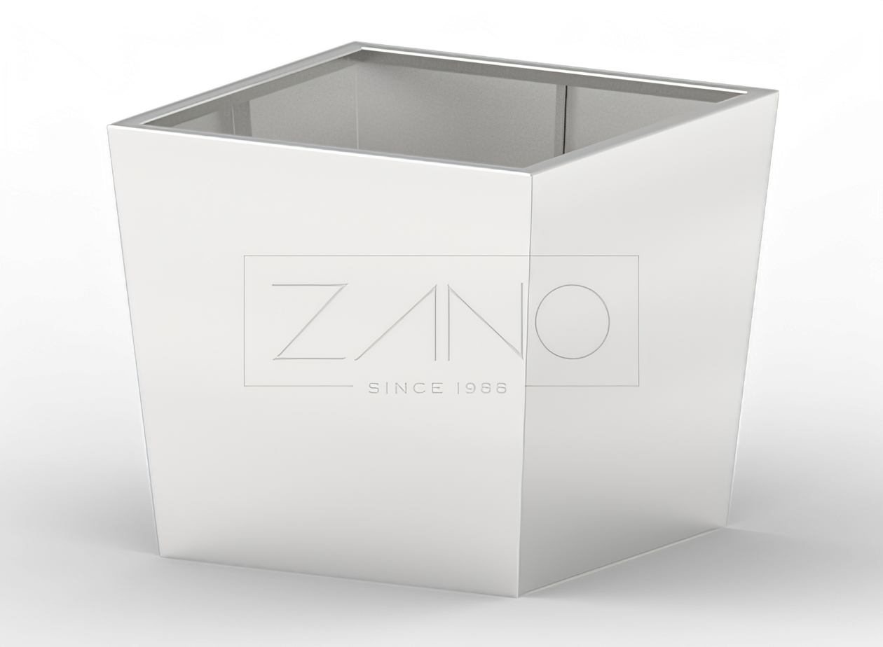 Tulipanpotte i rustfritt st&aring;l, st&oslash;rrelse XL