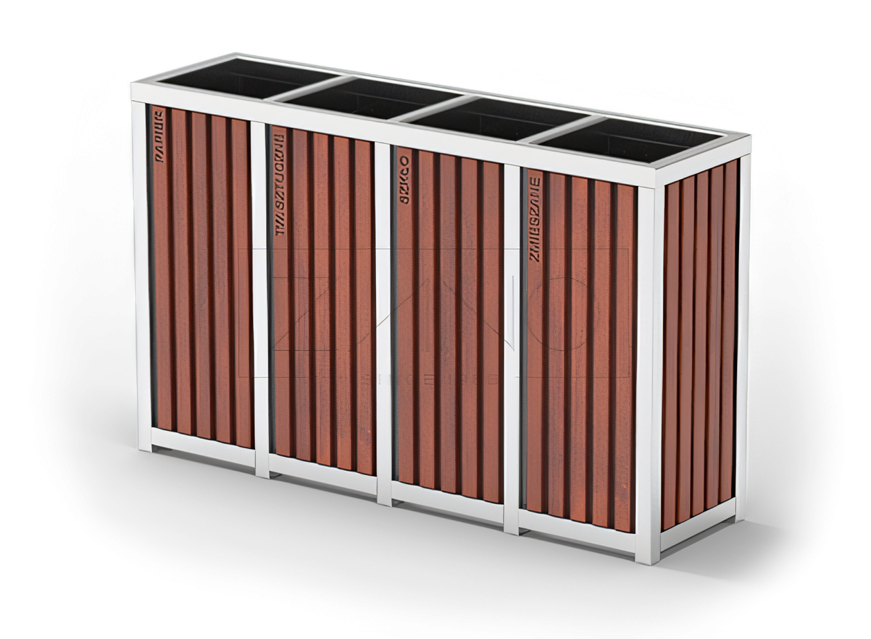 Gjenvinningsbeholdere av st&aring;l