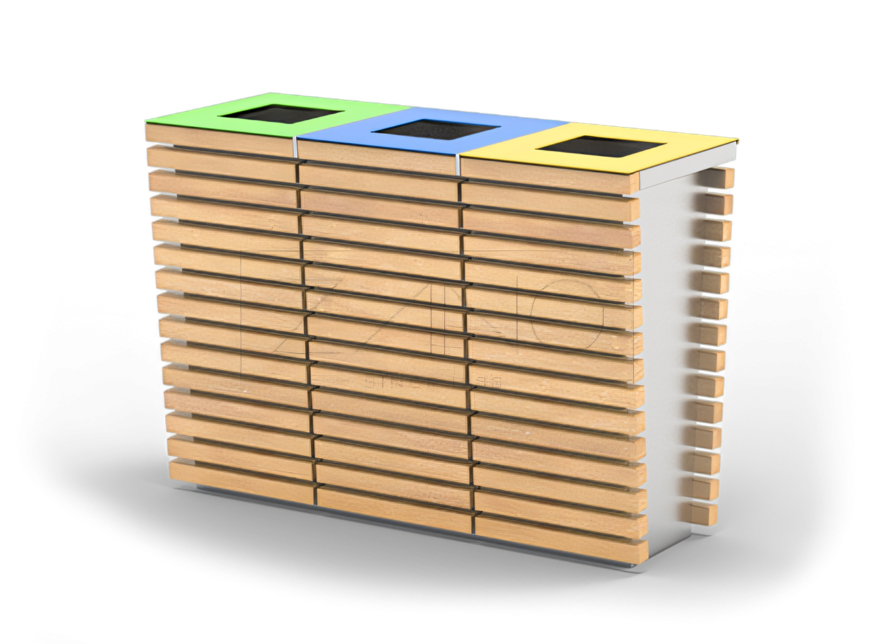 Gjenvinningsbeholdere i rustfritt stål Gjenvinningsbeholdere i rustfritt stål