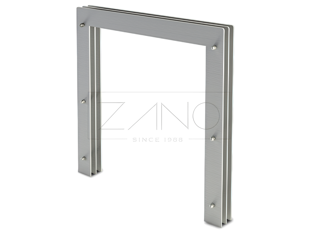 Tristad sykkelstativ i rustfritt st&aring;l