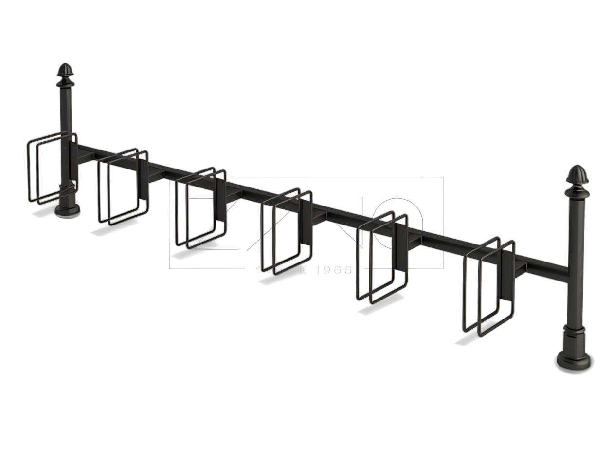 Pris for sykkelstativ rad sykkelstativ basert på stolper