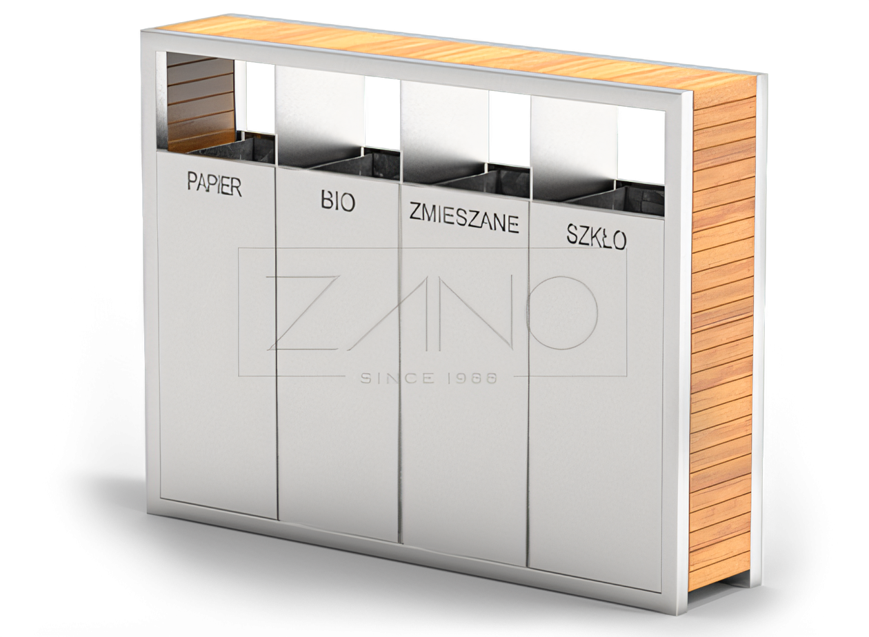 Pavo resirkuleringskurv | 4 rom Pavo resirkuleringskurv | 4 rom