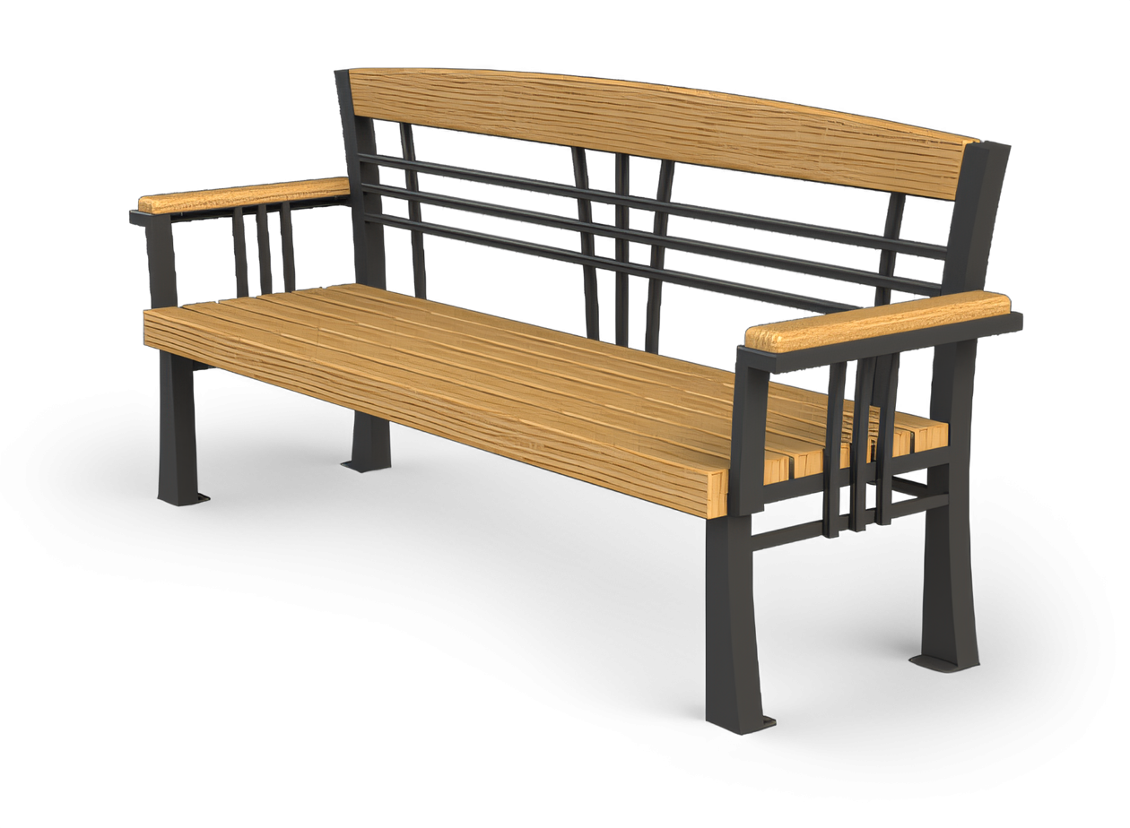 Benk i jugendstil - Szczepański-plassen