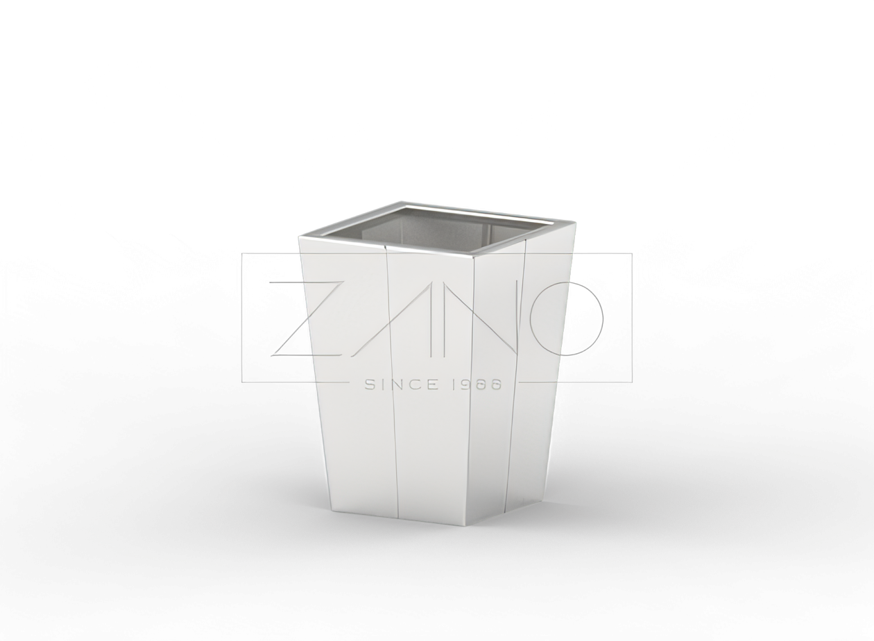 Tulip krukke i rustfritt st&aring;l i st&oslash;rrelse S