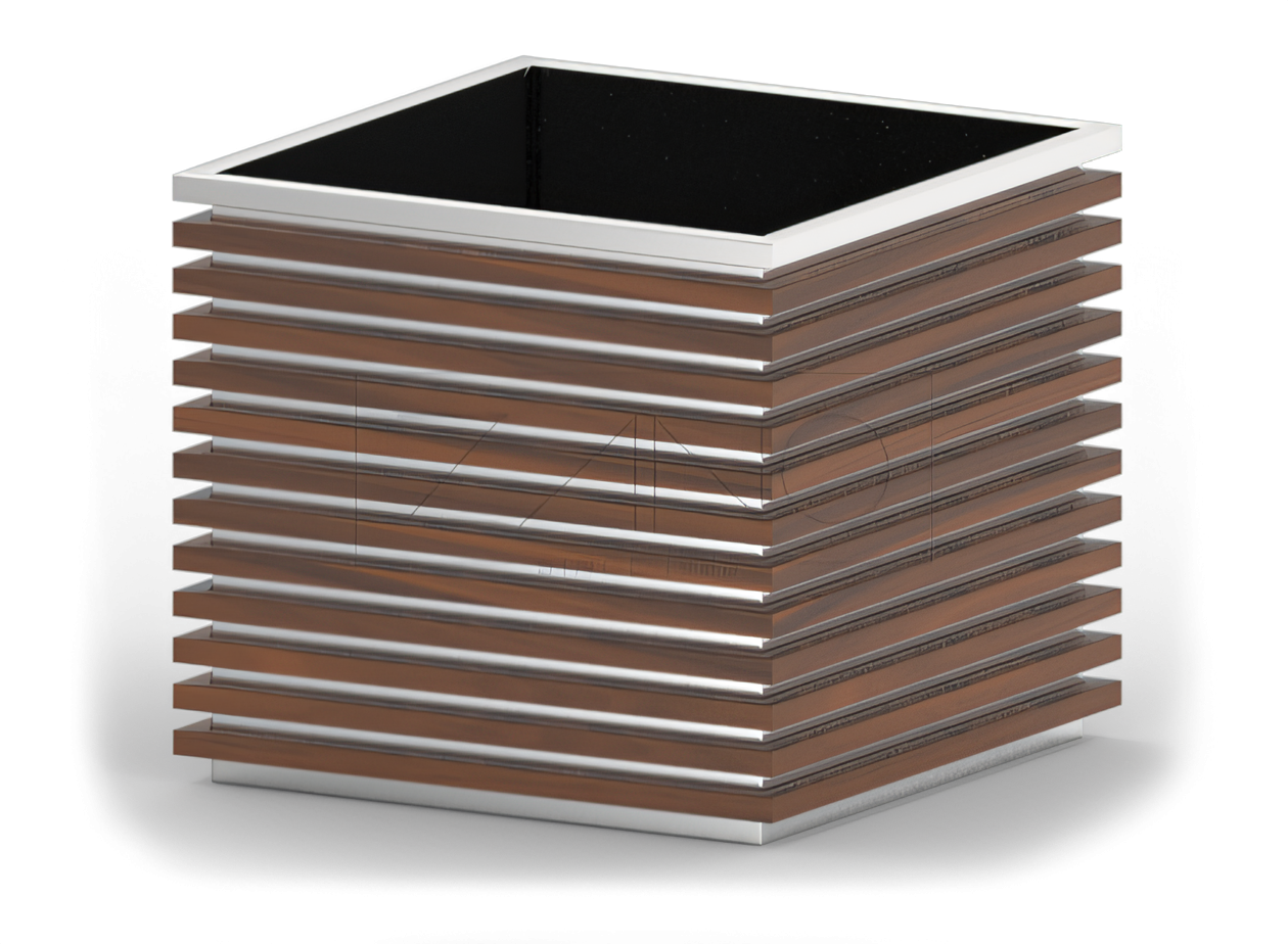 Tregryte i rustfritt st&aring;l