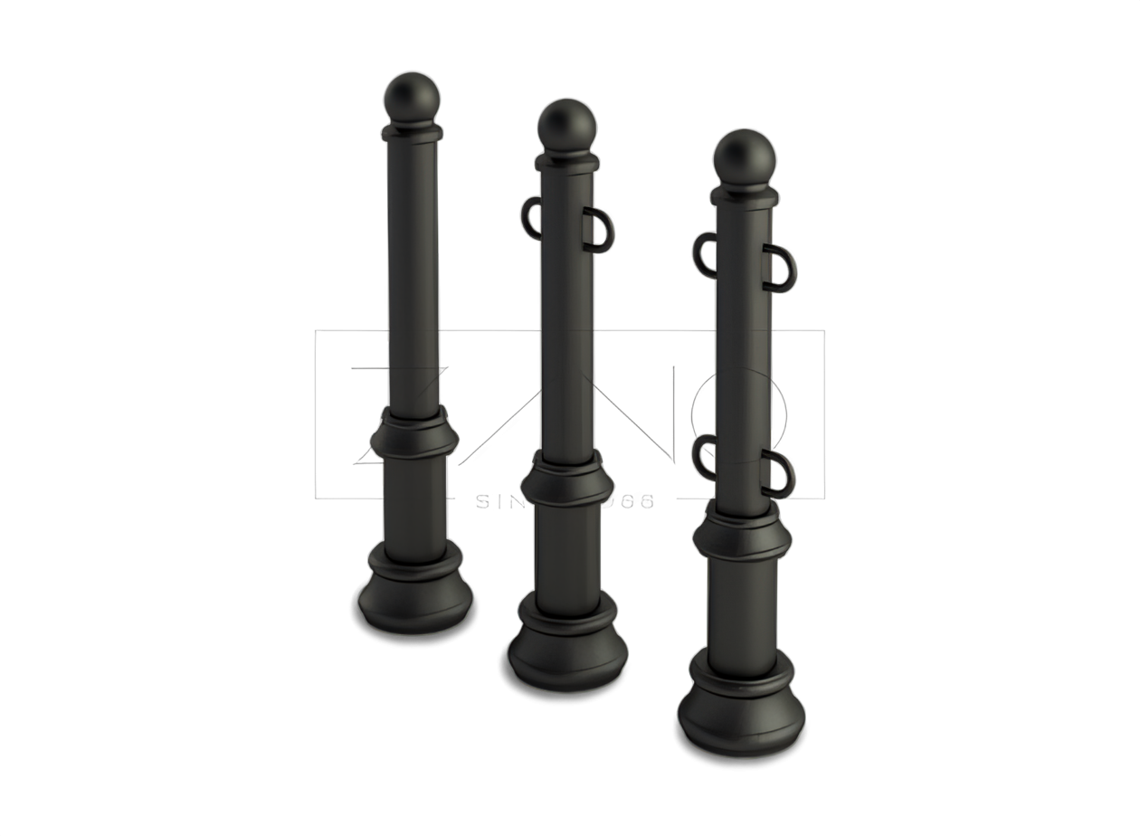 metallstolpe solide stålstolper