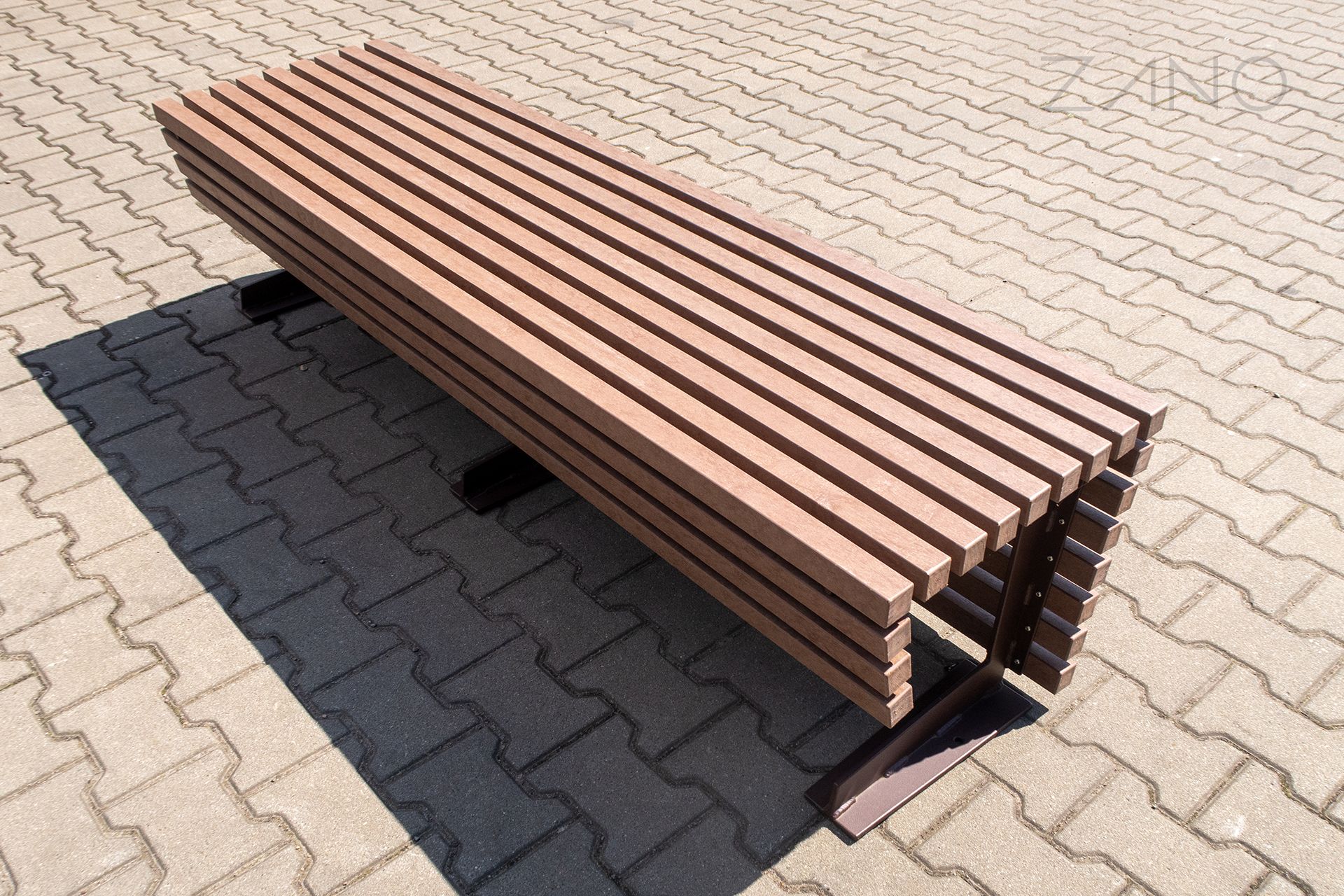 Flash 02.425 eco plank benk med sitteplate